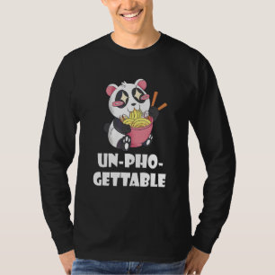 Pho Panda Oförglömlig asiatisk vietnamesisk nudel  T Shirt