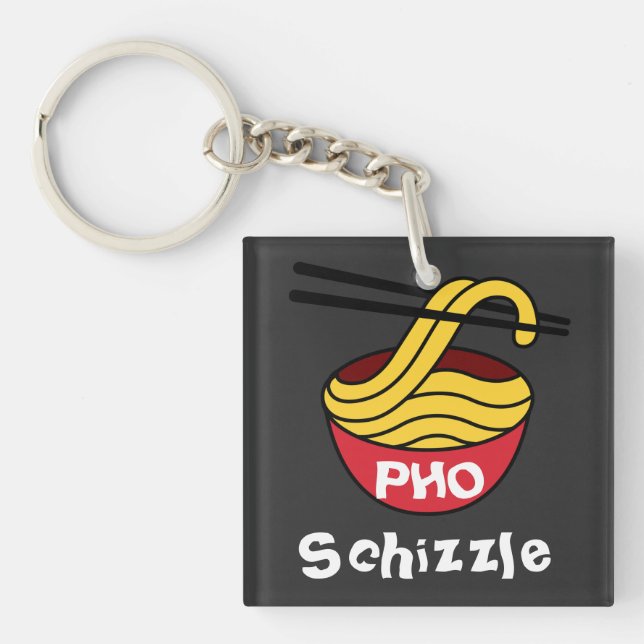 PHO Schizzle-nyckelkedja (Framsidan)