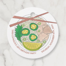 Pho Sho! Vietnamesisk Soppa Funny Födelsedagsfest Gåvor Etiketter