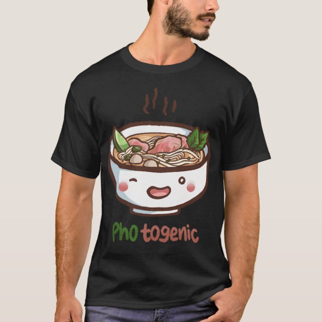 Pho-Togenic T Shirt (Framsida)