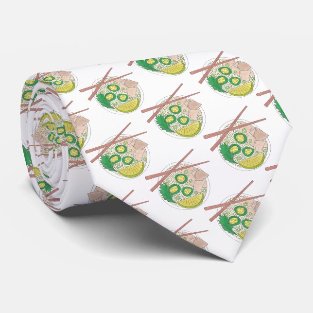 PHO Vietnamese Food Chicken Noodle Soppa Chopstick Slips (Rullad)