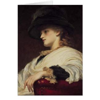 Phoebe av Frederic Leighton Hälsningskort