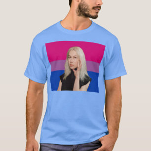Phoebe Bridgers Bisexual Pride Flagga T Shirt