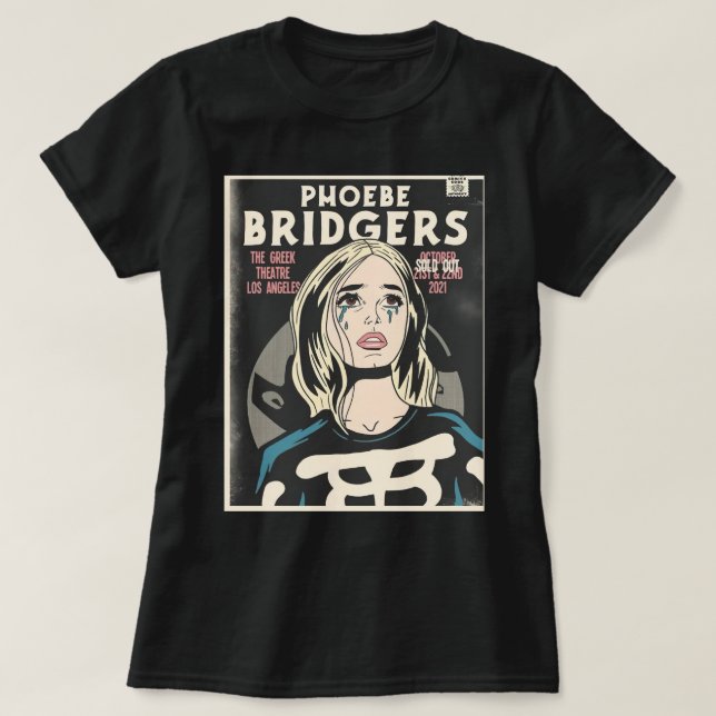 Phoebe Bridgers hemstad visar Classic T Shirt (Design framsida)