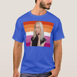 Phoebe Bridgers Lesbisk Pride Flagga T Shirt