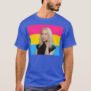 Phoebe Bridgers Pansexual Pride Flagga T Shirt