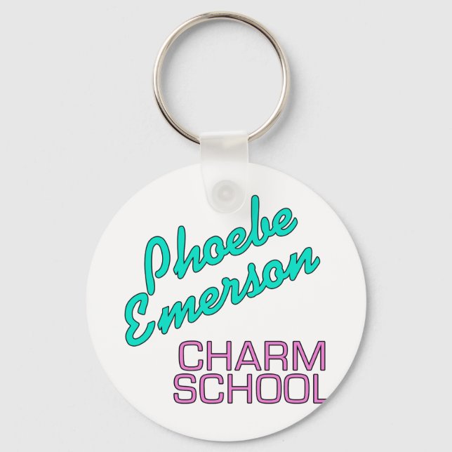 Phoebe Emerson Charm School Products Nyckelring (Framsida)