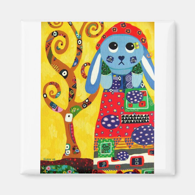 Phoebe in Klimt Magnet (Framsidan)