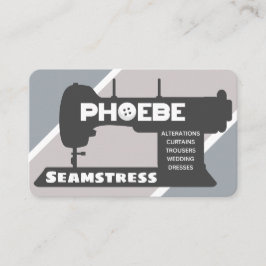 Phoebe Seamstress Affärskort Visitkort