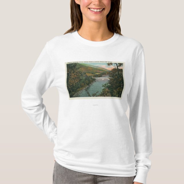 Phoencia överbryggar över Esopus T Shirt (Framsida)