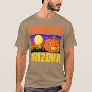 Phoeni Arizona Happy halloween Party Local City Pr T Shirt