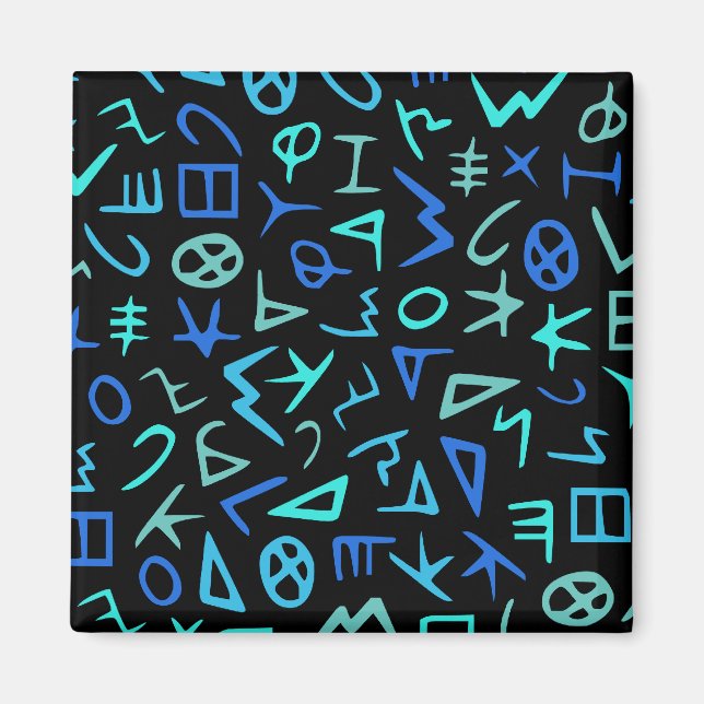 Phoenician alphabet magnet (Framsidan)