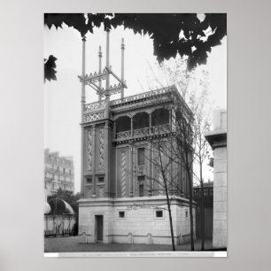 Phoenicianhus, universell utställning, Paris Poster
