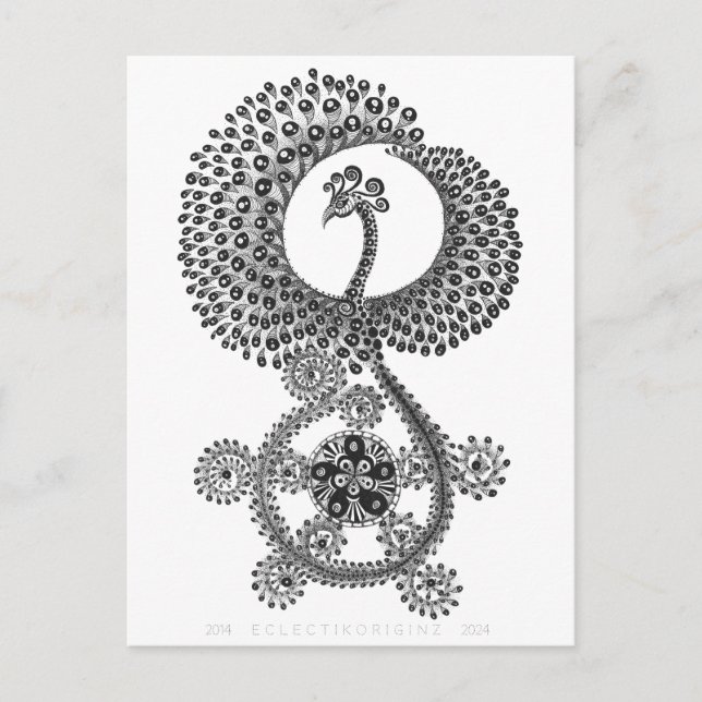 Phoenix 10 år vykort (Framsida)