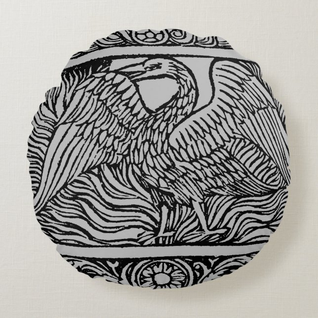 Phoenix 1524 rund kudde (Framsidan)