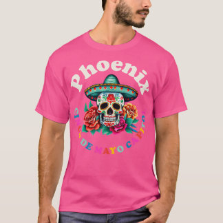 Phoenix 2023 Sugar Skull Arizona T Shirt