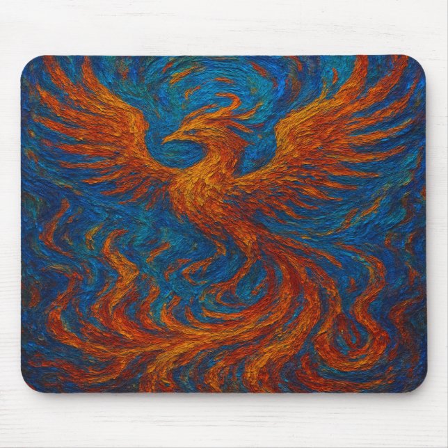 Phoenix Abstrakt Musmatta (Framsidan)