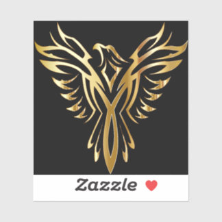 Phoenix Anpassningsbar-cut Vinyl Sticker Klistermärken