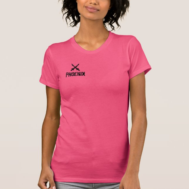 Phoenix anpassningsbar T-Shirt (Framsida)