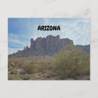 Phoenix Arizona Berg i öknen Välkomsthälsning