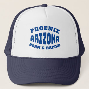 Phoenix Arizona Born och upphöjd Truckerkeps