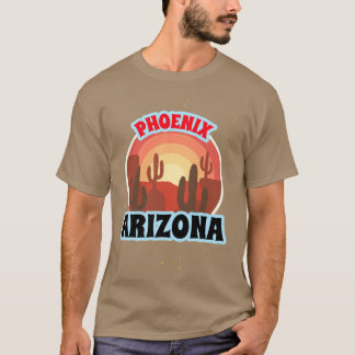 PHOENIX ARIZONA CACTUS SHIRT STICKER GIFT IDEA Box T