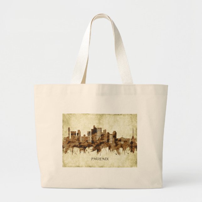 Phoenix Arizona Cityscape Jumbo Tygkasse (Framsidan)
