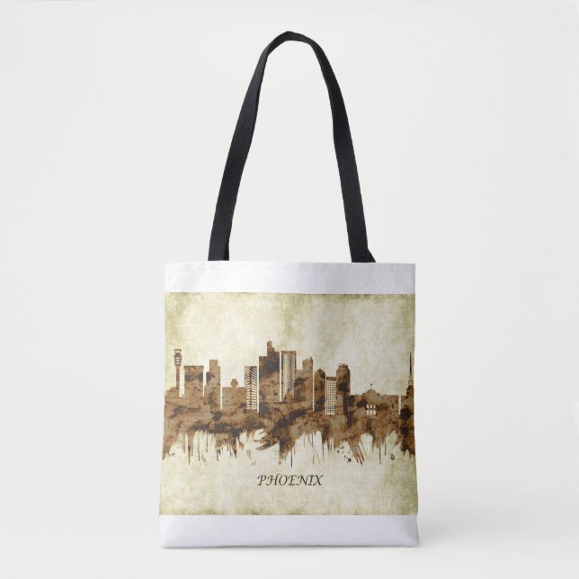 Phoenix Arizona Cityscape Tygkasse (Framsida)