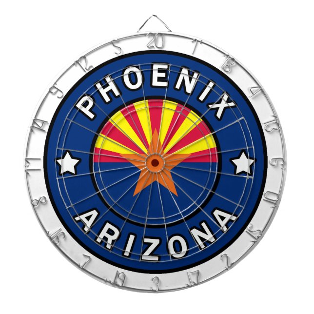 Phoenix Arizona Darttavla (Framsidan)