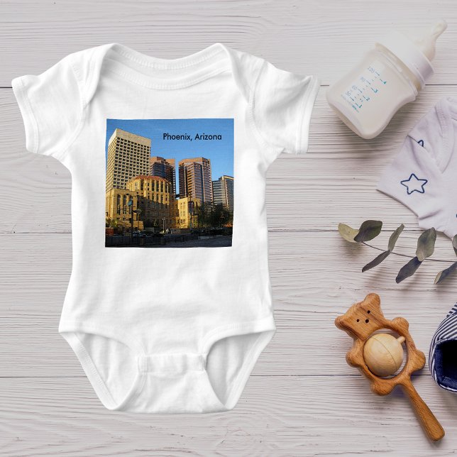 Phoenix, Arizona Downtown Tee (Phoenix, Arizona Downtown Baby Bodysuit)