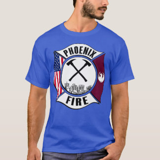 Phoenix Arizona Fire Rädding Department Firefighte T Shirt