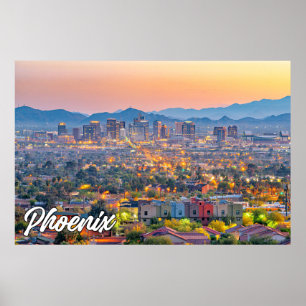 Phoenix, Arizona, Förenade Stater Poster