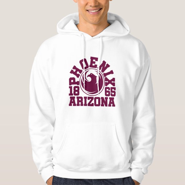 Phoenix,Arizona Hoodie (Framsida)
