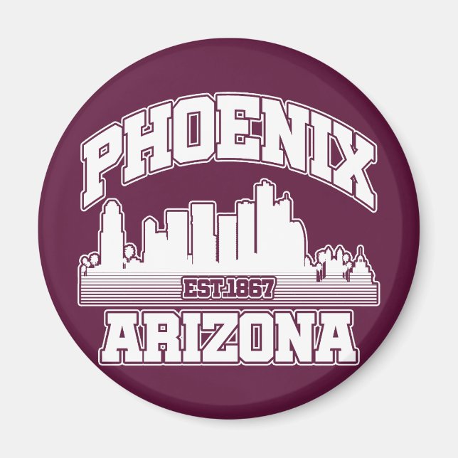 Phoenix,Arizona Magnet (Framsidan)