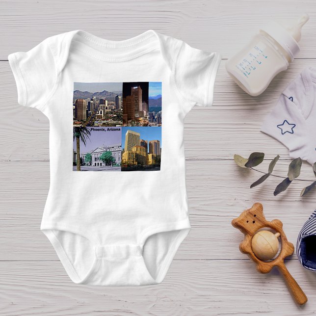 Phoenix Arizona Montage Tröja (Phoenix Arizona Montage Baby Bodysuit)