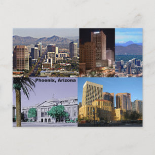 Phoenix Arizona Montage Vykort