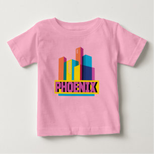 Phoenix Arizona neonhorisont Tee