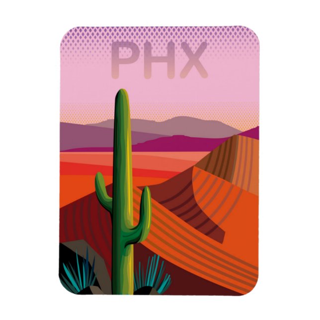 Phoenix Arizona | Resepost Magnet (Vertikal)