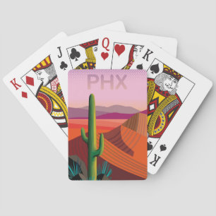 Phoenix Arizona reser affischen Casinokort