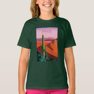 Phoenix Arizona reser affischen T Shirt