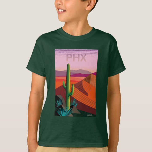 Phoenix Arizona | reser affischen T Shirt (Framsida)