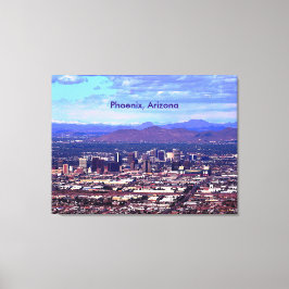 Phoenix Arizona Skyline i Daytime Canvastryck