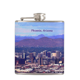 Phoenix Arizona Skyline i Daytime Fickplunta