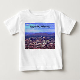 Phoenix Arizona Skyline i Daytime Tee Shirt