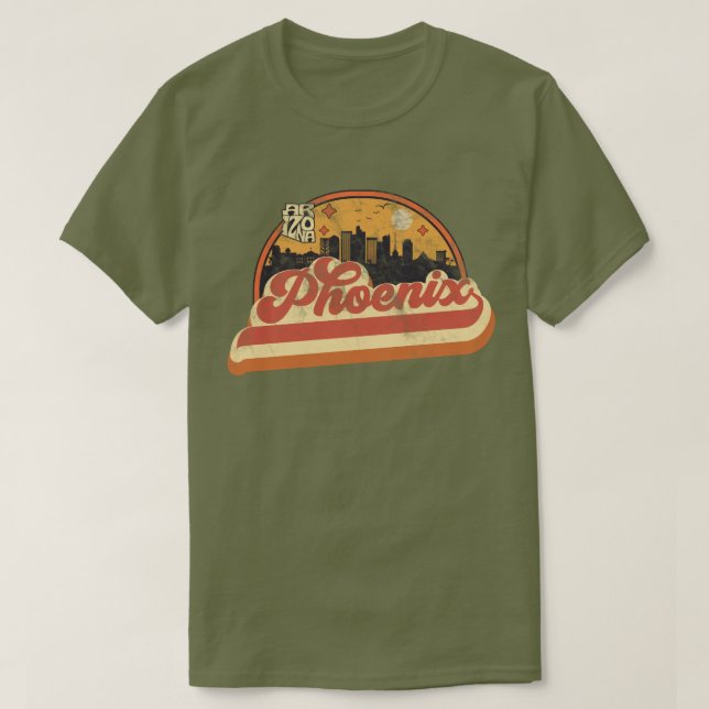 Phoenix, Arizona T Shirt (Design framsida)