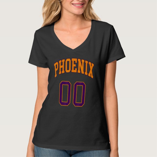 Phoenix Arizona Throwback Sporty Classic T Shirt (Framsida)