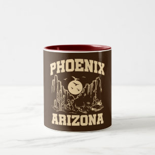 Phoenix,Arizona Två-Tonad Mugg