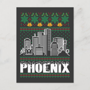 Phoenix Arizona Ugly jul Vykort
