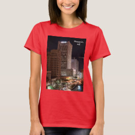 Phoenix Arizona vid Nattens Skyscraper Tröja