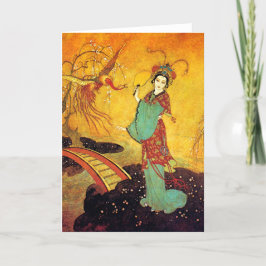 Phoenix av Edmund Dulac Tack Kort